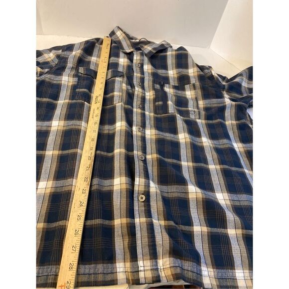 Wrangler ATG All Terrain Gear XXL Shirts Plaid rn#130273 Elbow Patch Ls - Picture 6 of 8